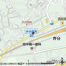 福岡県飯塚市弁分147周辺の地図