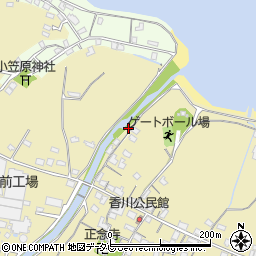 福岡県豊前市沓川244周辺の地図