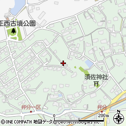 福岡県飯塚市弁分258-82周辺の地図