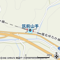 筑前山手駅周辺の地図