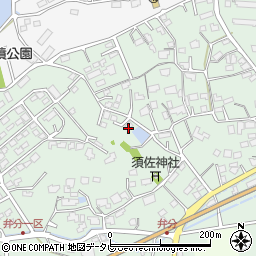 福岡県飯塚市弁分259-3周辺の地図