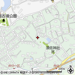 福岡県飯塚市弁分259-21周辺の地図