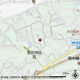 福岡県飯塚市弁分282周辺の地図