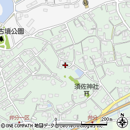 福岡県飯塚市弁分259-8周辺の地図