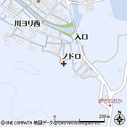徳島県海部郡海陽町浅川ノドロ3周辺の地図