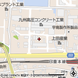 福岡県豊前市八屋2506周辺の地図