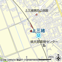 福岡県飯塚市上三緒231周辺の地図
