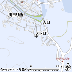 徳島県海部郡海陽町浅川ノドロ2-5周辺の地図