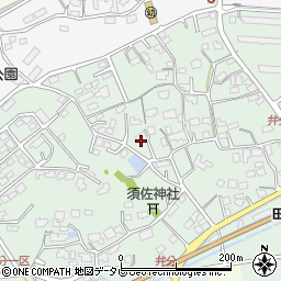 福岡県飯塚市弁分269周辺の地図