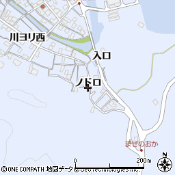 徳島県海部郡海陽町浅川ノドロ2-1周辺の地図