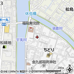 クレフラスト箱崎東２周辺の地図