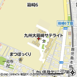 九州大学総合研究博物館周辺の地図