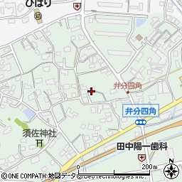福岡県飯塚市弁分301周辺の地図