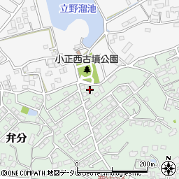 福岡県飯塚市弁分258-91周辺の地図