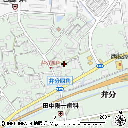 福岡県飯塚市弁分197-5周辺の地図