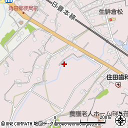 福岡県豊前市松江周辺の地図