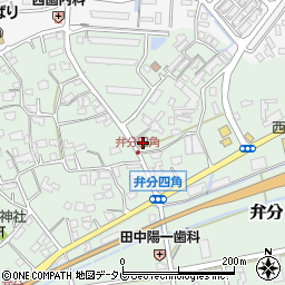 福岡県飯塚市弁分294周辺の地図
