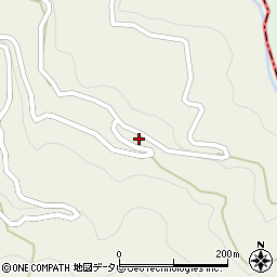 愛媛県大洲市長浜町今坊106周辺の地図