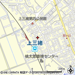 福岡県飯塚市上三緒204周辺の地図
