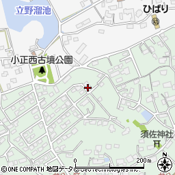 福岡県飯塚市弁分258-61周辺の地図