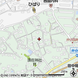 福岡県飯塚市弁分280周辺の地図