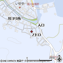 徳島県海部郡海陽町浅川川ヨリ西188周辺の地図