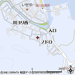 徳島県海部郡海陽町浅川川ヨリ西180周辺の地図
