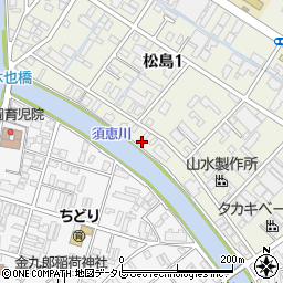 箱崎協和自動車周辺の地図