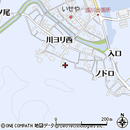 徳島県海部郡海陽町浅川川ヨリ西169-1周辺の地図
