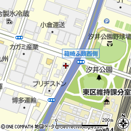箱崎ふ頭楢崎ビル周辺の地図