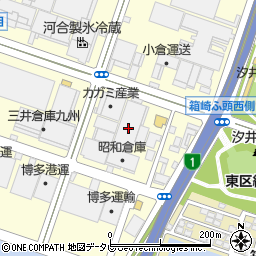 三井倉庫九州福岡レコードセンター周辺の地図