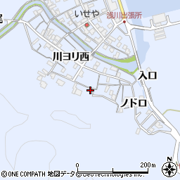 徳島県海部郡海陽町浅川川ヨリ西170-2周辺の地図