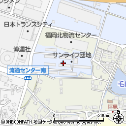 フクワ物流福岡営業所周辺の地図