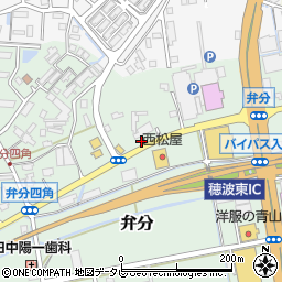 福岡県飯塚市弁分742周辺の地図
