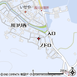 徳島県海部郡海陽町浅川川ヨリ西186周辺の地図