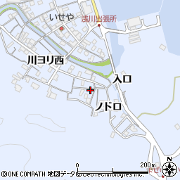 徳島県海部郡海陽町浅川川ヨリ西179周辺の地図