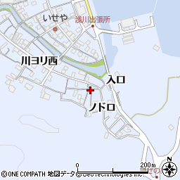 徳島県海部郡海陽町浅川川ヨリ西91-2周辺の地図