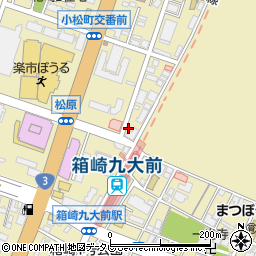 タイムズ箱崎６丁目駐車場周辺の地図