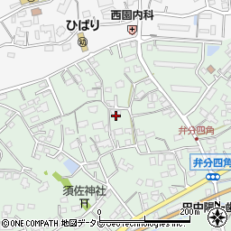 福岡県飯塚市弁分279周辺の地図