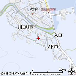 徳島県海部郡海陽町浅川川ヨリ西101-8周辺の地図