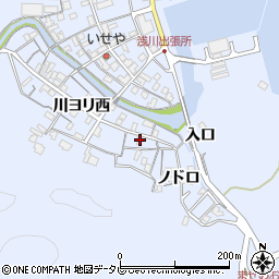 徳島県海部郡海陽町浅川川ヨリ西99周辺の地図