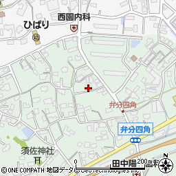 福岡県飯塚市弁分288周辺の地図