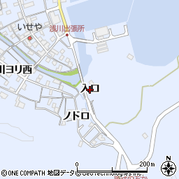 徳島県海陽町（海部郡）浅川（入口）周辺の地図