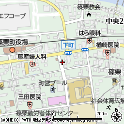 アイサイクル篠栗店周辺の地図