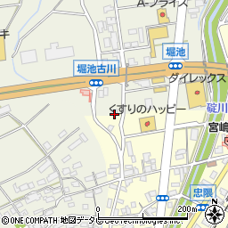 福岡県飯塚市堀池263周辺の地図