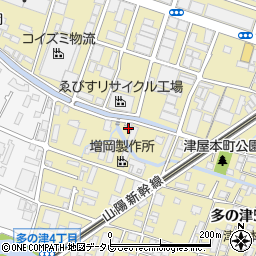 西田木工所周辺の地図