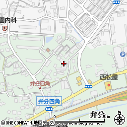 福岡県飯塚市弁分179-125周辺の地図