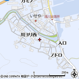 徳島県海部郡海陽町浅川川ヨリ西73周辺の地図