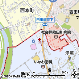 リンガーハット福岡田川店周辺の地図