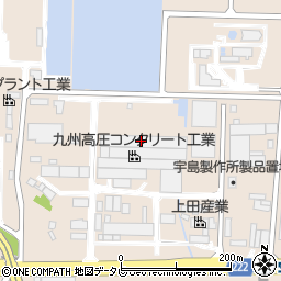 九州高圧コンクリート工業株式会社　豊前工場周辺の地図